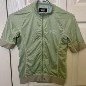 PAS Normal Studios Women's Light Green Cycling Jersey